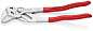 Клещи переставные-гаечный ключ c ручками под углом 15°, 250 мм, KNIPEX 86 43 250 KN-8643250