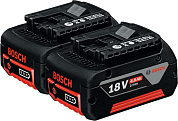 Комплект аккумуляторов (18 В; 40 Ач; Li-Ion; 2 шт) Bosch 1600Z00042