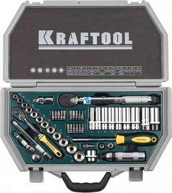 Набор торцовых головок Kraftool Industrie qualitat 27975-H49