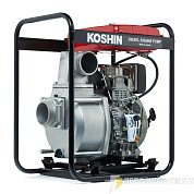 Дизельная мотопомпа для средне-загрязненных вод Koshin STY-100D