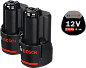 Комплект аккумуляторов (12 В; 20 Ач; Li-Ion; 2 шт) Bosch 1600Z00040