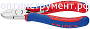 Кусачки боковые для электроники KNIPEX 77 02 130 KN-7702130