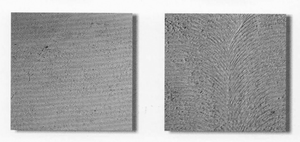 Поверхность бетона до и после обработки