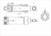 Гидроцилиндр ЦГ-220.160х2940.21