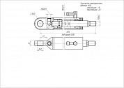 Гидроцилиндр ЦГ-63.40х1200.23
