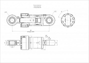 Гидроцилиндр ЦГ-125.63х360.11