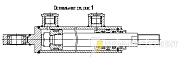 Гидроцилиндр МС40/25х450-3(4).15(660)