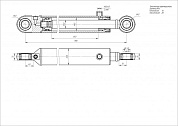 Гидроцилиндр ЦГ-63.40х640.11