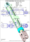 Гидроцилиндр ЦГ-80.56х400.18-01