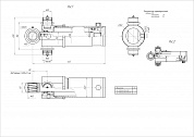 Гидроцилиндр ЦГ-100.50х220.32