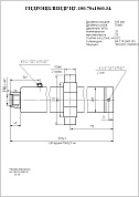 Гидроцилиндр ЦГ-100.70х1060.34