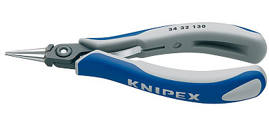 Прецизионные плоскогубцы захватные для электроники, 135 мм, KNIPEX 34 32 130 KN-3432130