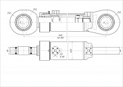 Гидроцилиндр ЦГ-180.125х1800.11