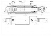 Гидроцилиндр ЦГ-50.30х120.17