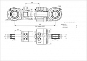 Гидроцилиндр ЦГ-100.63х480.11