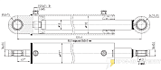 Гидроцилиндр МС100/56х560-3(4).11