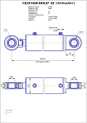 Гидроцилиндр ЦГ-125.56х630.11