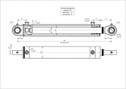 Гидроцилиндр ЦГ-63.40х400.11-02