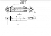 Гидроцилиндр ЦГ-63.30х320.11