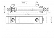 Гидроцилиндр ЦГ-40.20х150.17