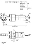 Гидроцилиндр ЦГ-100.63х1000.11-02