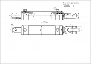 Гидроцилиндр ЦГ-60.40х250.01