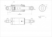 Гидроцилиндр ЦГ-260.140х800.22