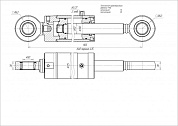 Гидроцилиндр ЦГ-100.50х435.11