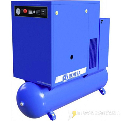 Винтовой компрессор на ресивере 500л. с осушителем REMEZA ВК20Т-8(10/15)-500Д