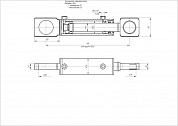 Гидроцилиндр ЦГ-60.40х150.21