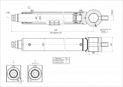 Гидроцилиндр ЦГ-100.80х635.25