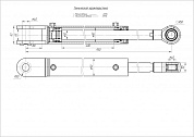 Гидроцилиндр ЦГ-80.50х400.04