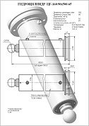 Гидроцилиндр ЦГ-160.90х500.65