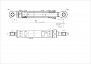 Гидроцилиндр ЦГ-80.50х1090.11