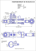 Гидроцилиндр ЦГ-50.30х320.11-01