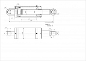 Гидроцилиндр ЦГ-260.140х430.22