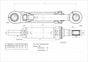 Гидроцилиндр ЦГ-145.100х1460.11