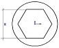 Головка торцевая 3/4-WS-17