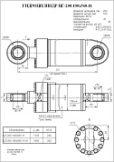 Гидроцилиндр ЦГ-200.100х560.11