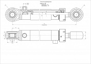 Гидроцилиндр ЦГ-50.30х380.11