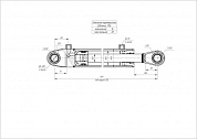 Гидроцилиндр ЦГ-63.35х350.11