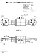 Гидроцилиндр ЦГ-80.56х400.2100.11-01