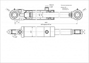 Гидроцилиндр ЦГ-80.50х650.11