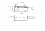 Гидроцилиндр ЦГ-60.35х70.08
