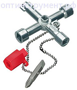 Ключ для электрошкафов KNIPEX 00 11 03 KN-001103