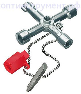 Ключ для электрошкафов KNIPEX 00 11 03 KN-001103