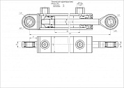 Гидроцилиндр ЦГ-40.20х150.11