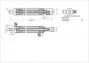 Гидроцилиндр ЦГ-63.40х1100.06