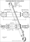Гидроцилиндр ЦГ-100.63х1000.11