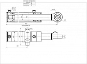 Гидроцилиндр ЦГ-80.56х710.31